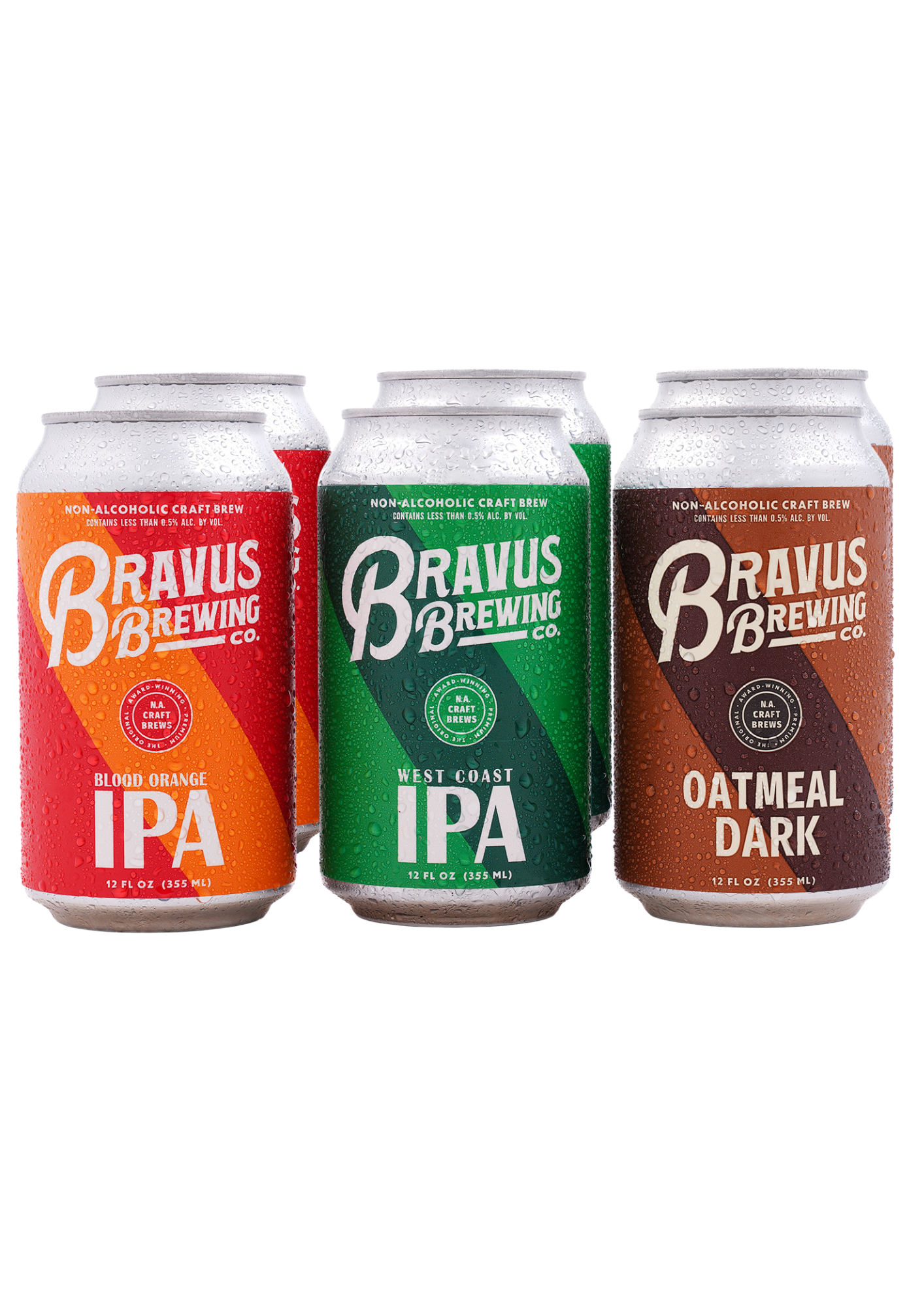 Six pack Cervezas Bravus mix