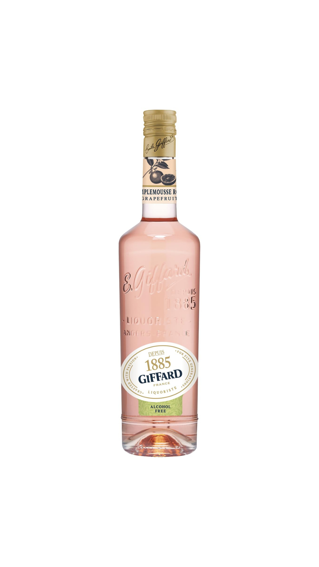 Licor de pomelo rosado Sin Alcohol